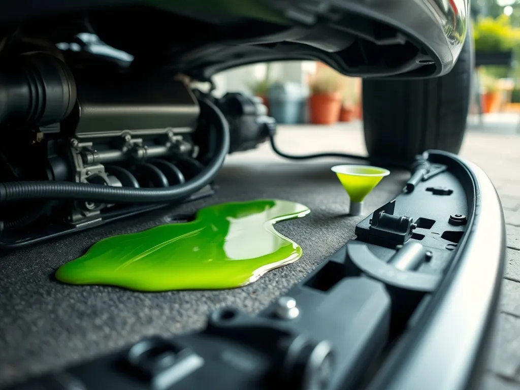 Nagły wyciek płynu chłodniczego: co robić w takiej sytuacji?