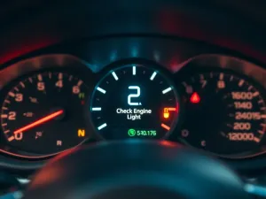 Kontrolka check engine zapala się i gaśnie: co to oznacza?