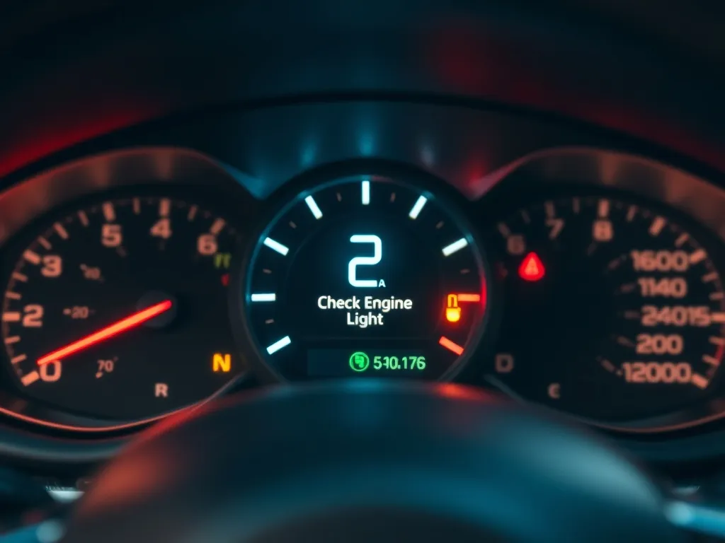 Kontrolka check engine zapala się i gaśnie: co to oznacza?