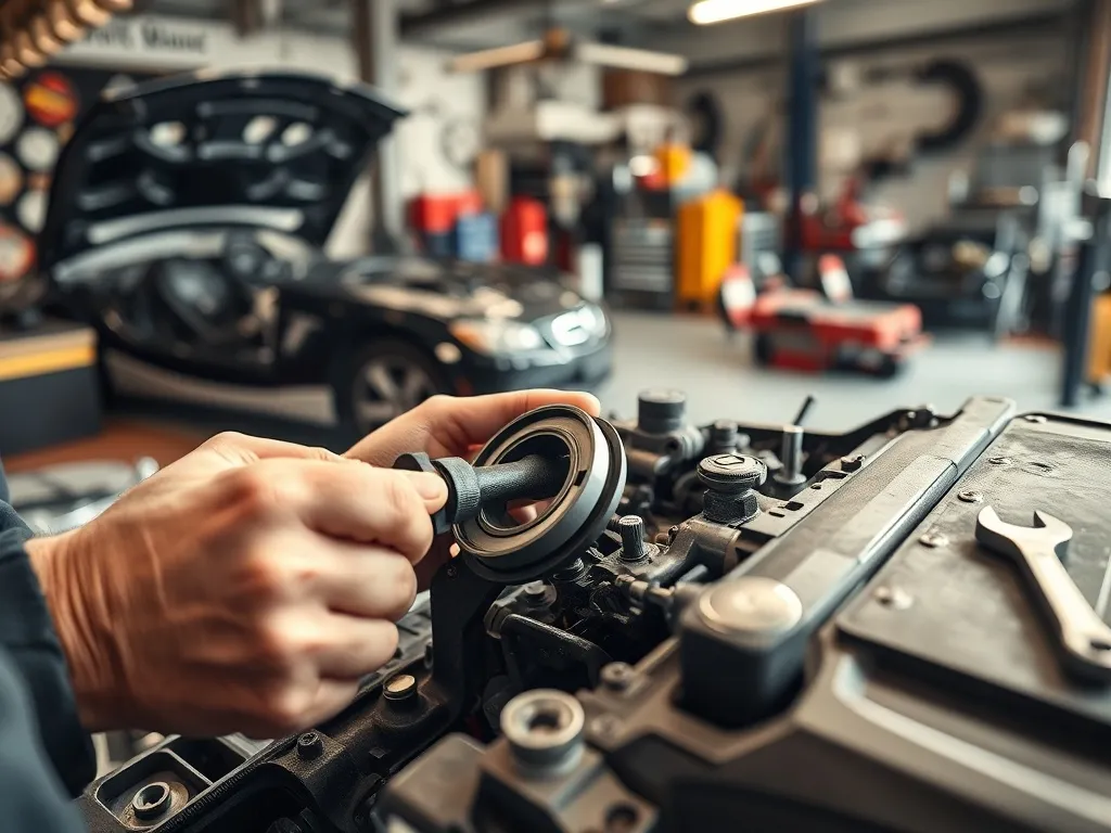 Wymiana uszczelniacza wału korbowego od strony rozrządu - jak to zrobić?