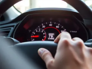 Zbliżenie na bieżnik opony całorocznej na wilgotnym asfalcie, podkreślające jej stan i trwałość w codziennym użytkowaniu.