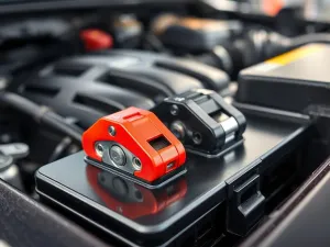 Mechanik wymienia oponę na feldze aluminiowej w nowoczesnym warsztacie, ukazując precyzyjną i wymagającą pracę.